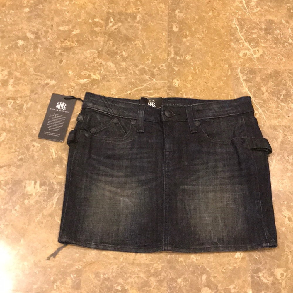 Rock and Republic denim skirt